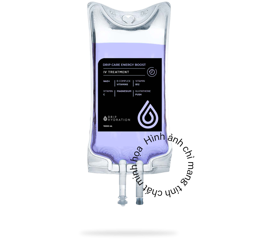The Energy Boost IV therapy is a solution that helps you quickly and effectively eliminate fatigue.