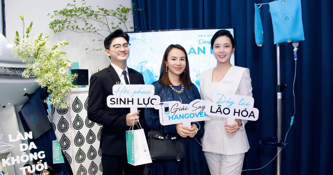 Drip Hydration Organizes the Drip Beau-Tea Event: Awakening Ageless Skin for Members