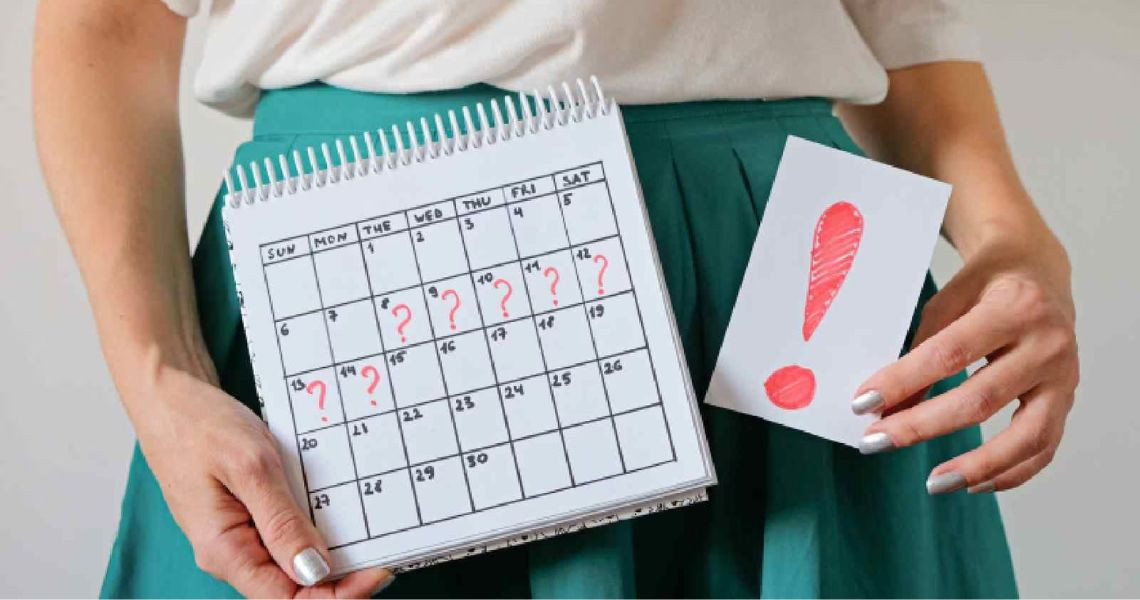 Is a 4-month absence of menstruation due to taking weight loss pills?